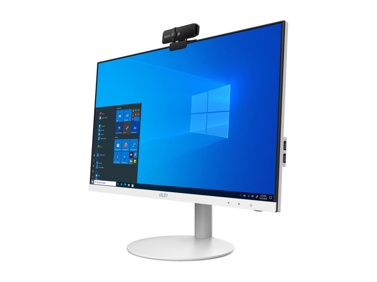 MSI AllinOne Computer PRO AP241 11M010US Pentium Gold G6405 (4.10GHz) 4GB DDR4 120 GB M.2