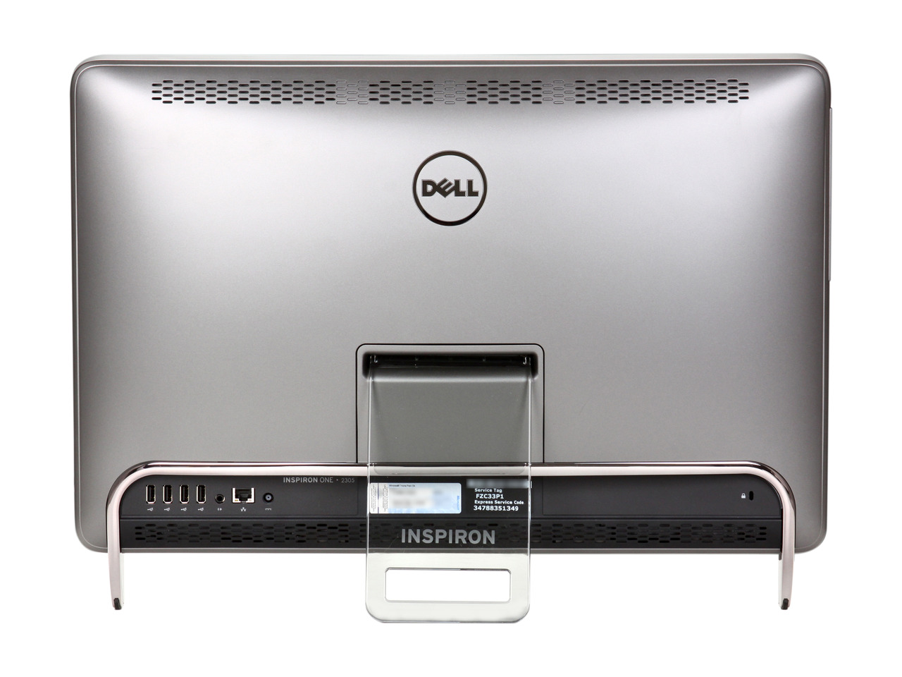 Genuine Dell Inspiron 2305 All In One Front Stand & Trim Assembly – Silver C30TC (Used, Fully Functional)