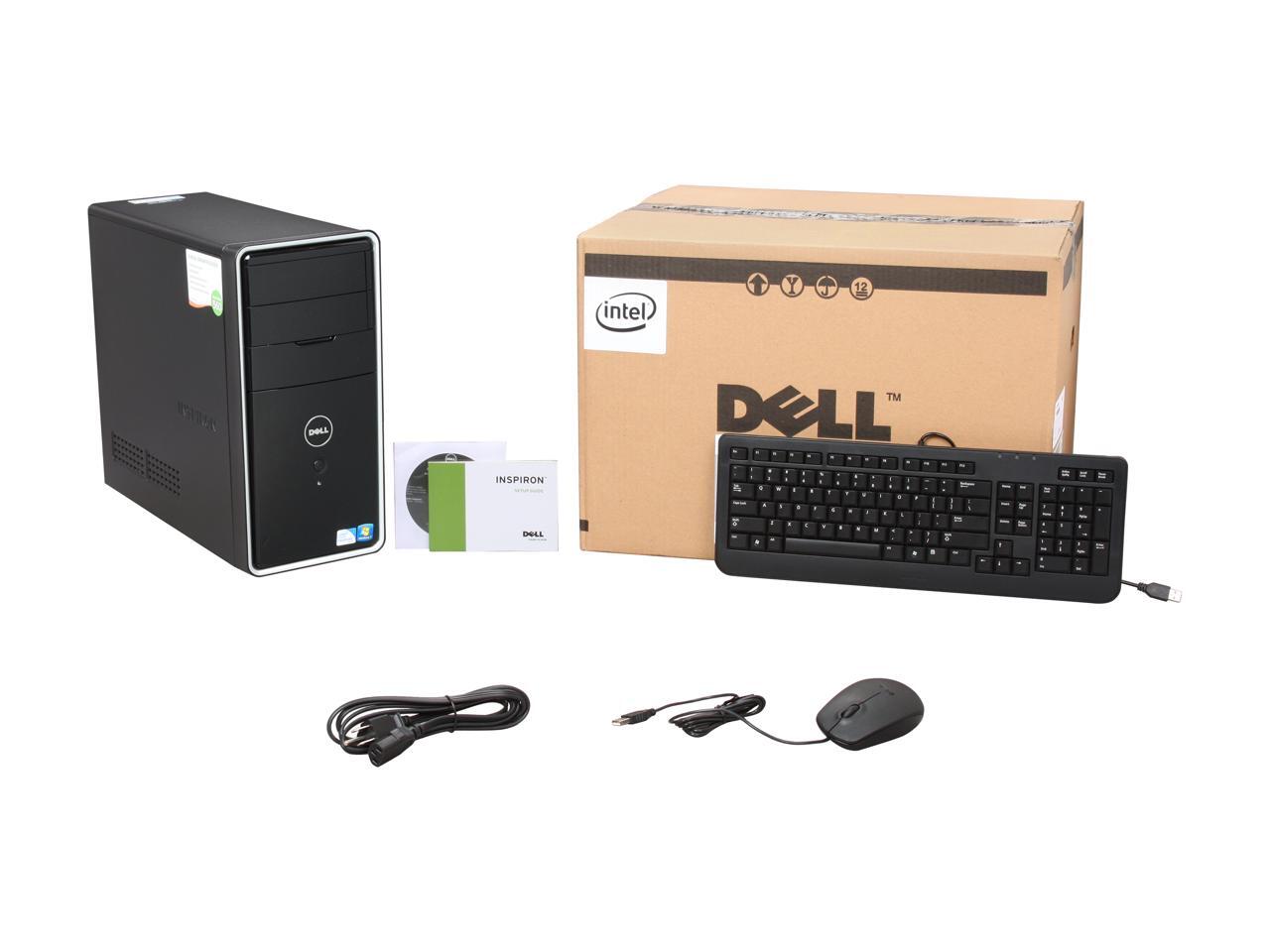 DELL Desktop PC Inspiron 560 (i5601101NBK) Intel Pentium E6700 4GB