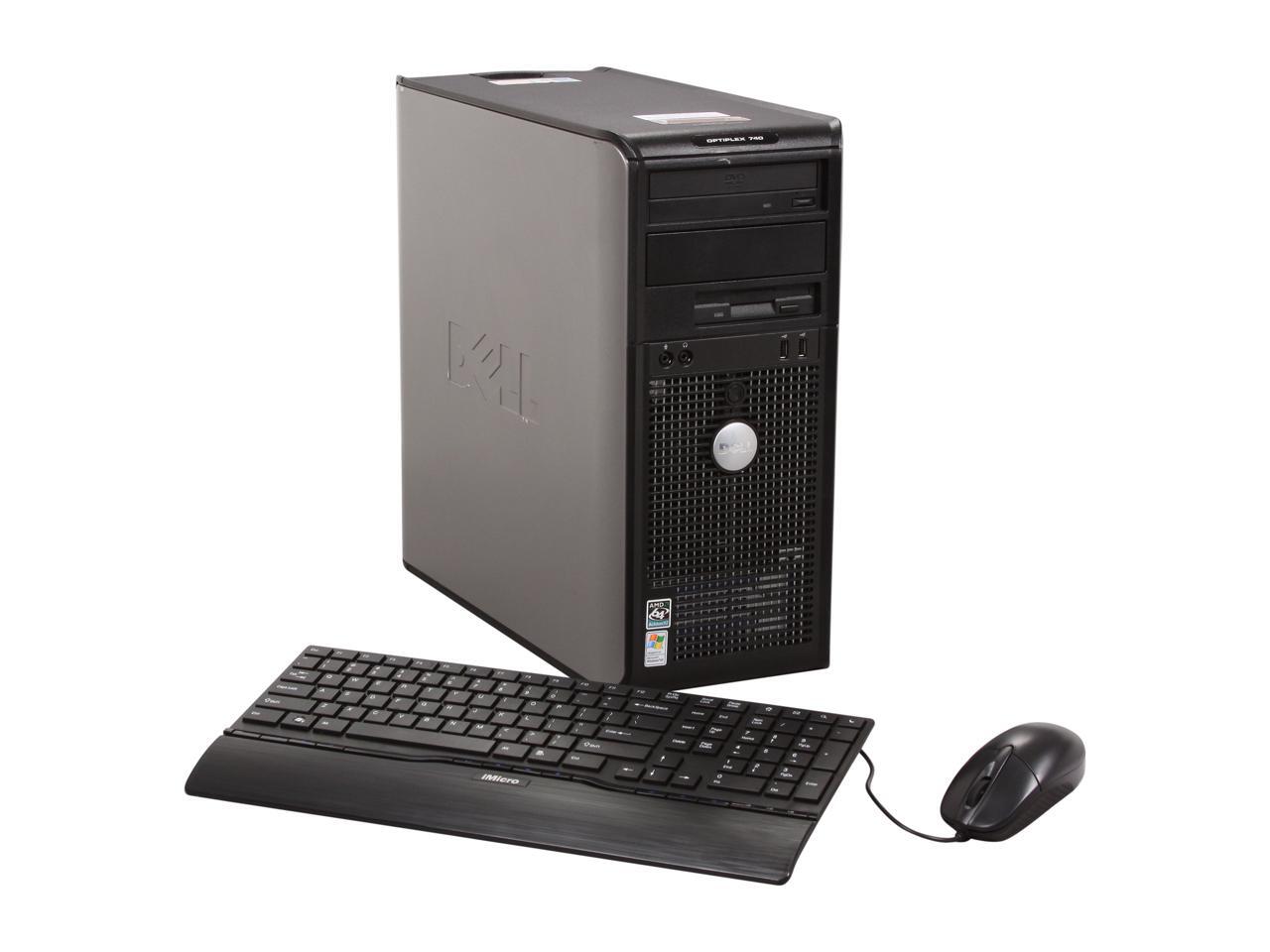 Refurbished DELL Desktop PC OptiPlex 740 MT 2.40GHz 2GB 80GB HDD