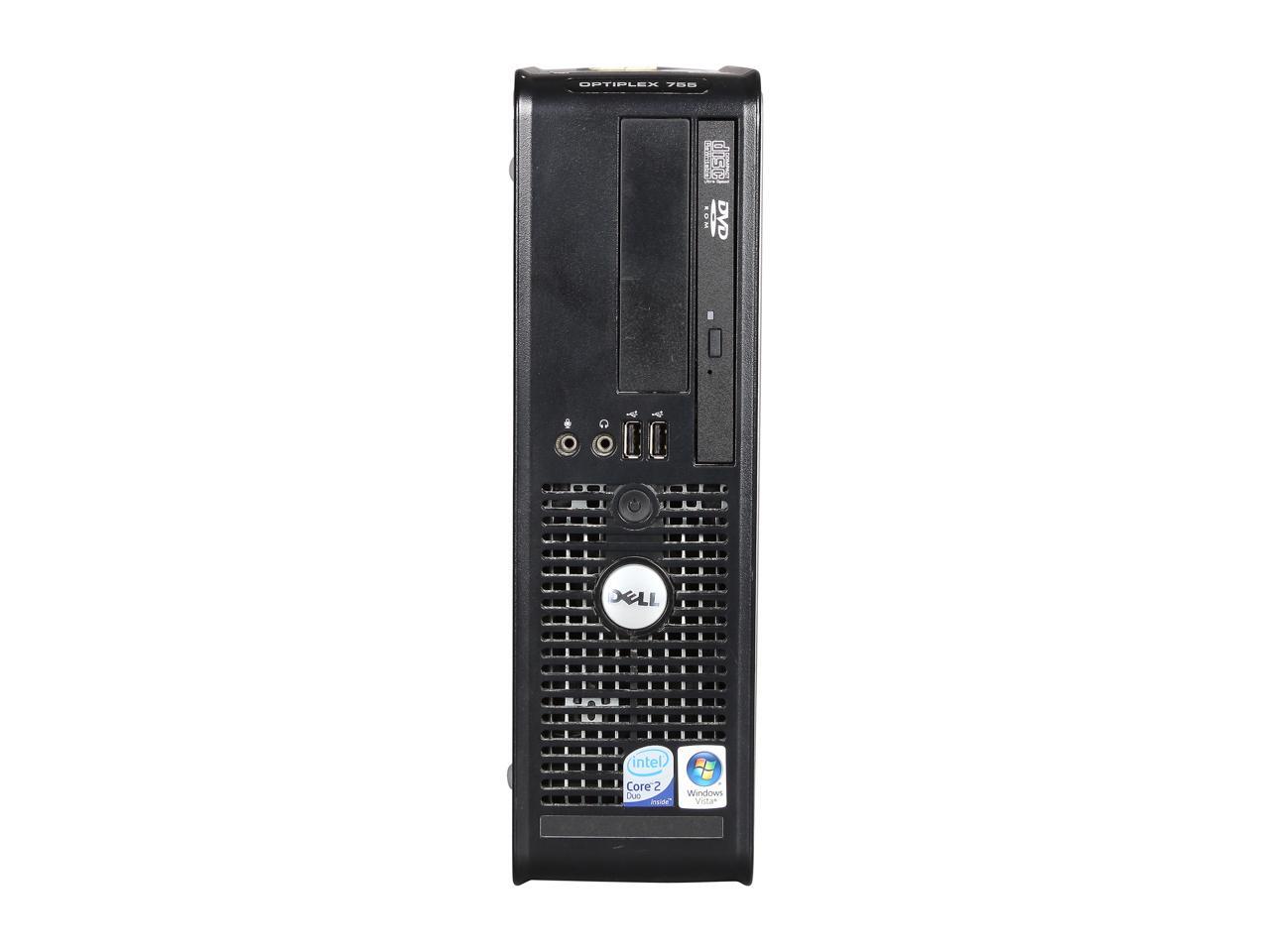 Refurbished DELL Desktop PC OptiPlex 755 SFF Core 2 Duo 2.30 GHz 2GB