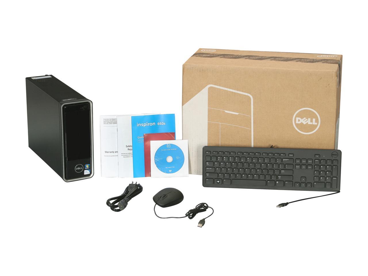 DELL Desktop PC Inspiron 660s (i660s2308BK) Pentium G630 (2.70GHz) 4GB