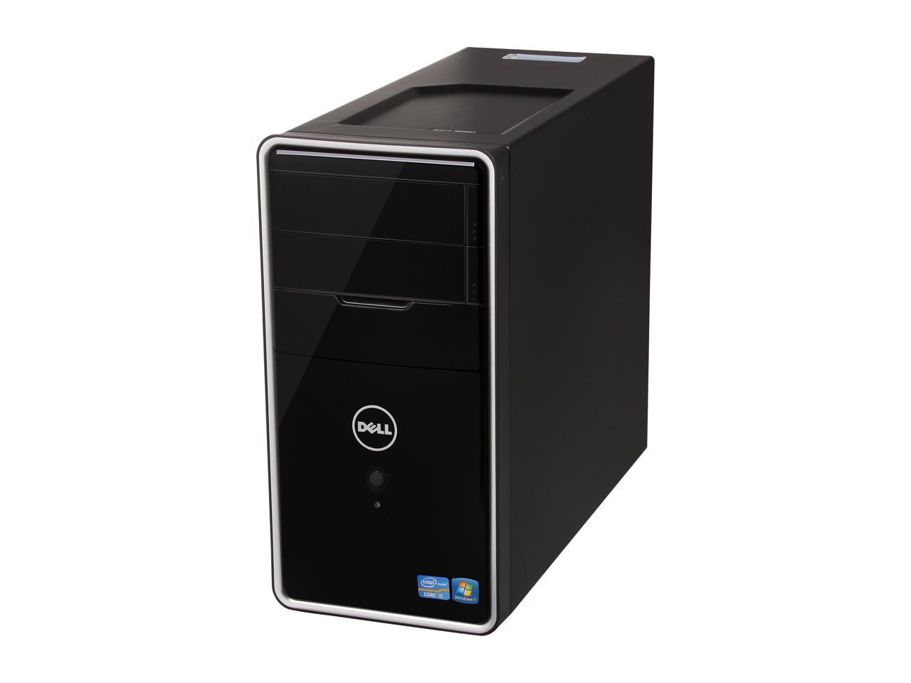 Dell Desktop Pc Inspiron 660 I660 8623bk Intel Core I5 2320 8gb Ddr3 1tb Hdd Windows 7 Home 7499