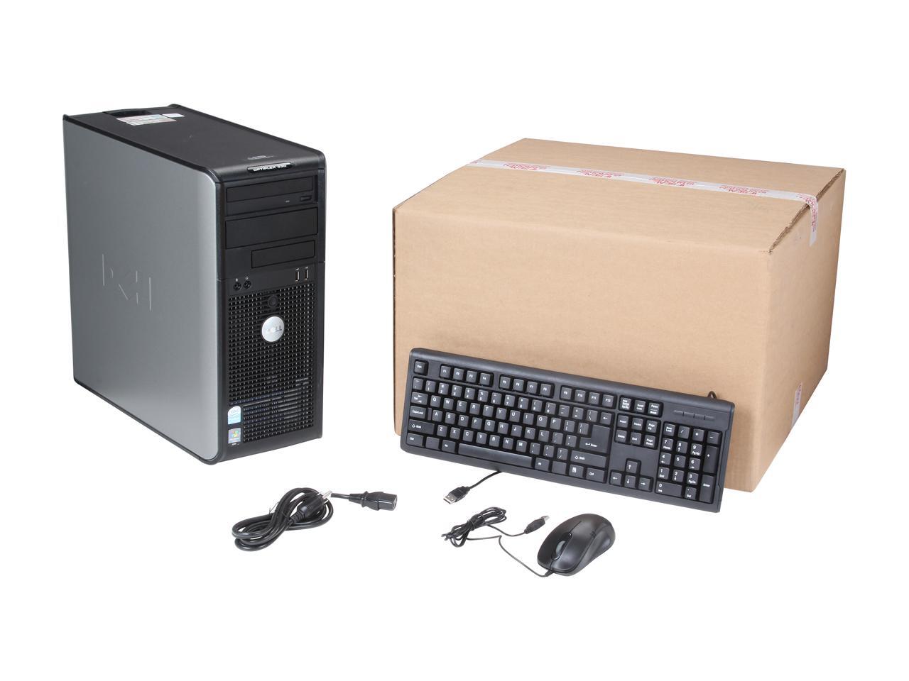 Refurbished DELL Desktop PC OptiPlex 330 Core Duo 1.80GHz 2GB 80GB HDD