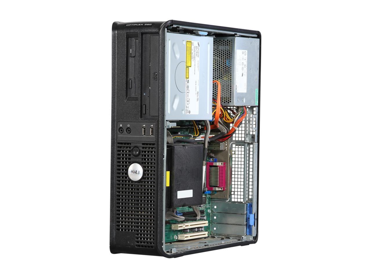 Refurbished: DELL Desktop PC OptiPlex 360 Core 2 Duo 2.80 GHz 2GB 320