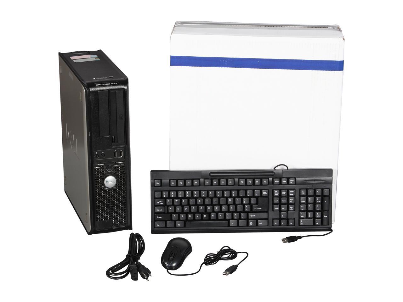 Refurbished DELL Desktop PC OptiPlex 330 2GB 160GB HDD Windows 10 Home