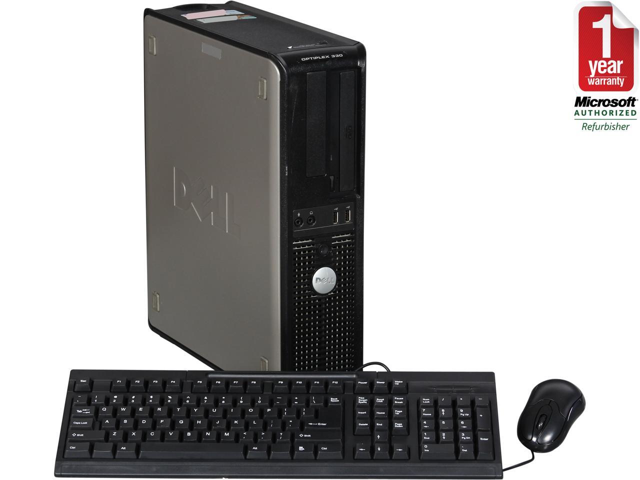 Refurbished DELL Desktop PC OptiPlex 330 2GB 160GB HDD Windows 10 Home