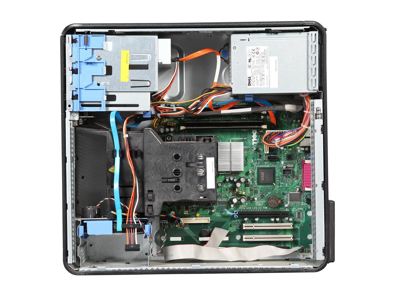 Refurbished: DELL Desktop PC OptiPlex 755 Core 2 Duo E8500 (3.16GHz) 4