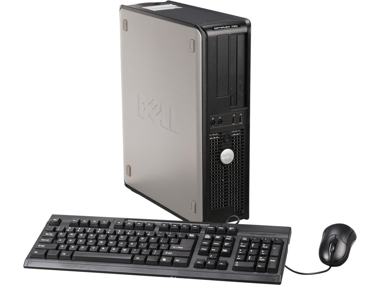 Refurbished Dell Optiplex 760 Desktop PC with Intel Core 2 Duo 3.16Ghz