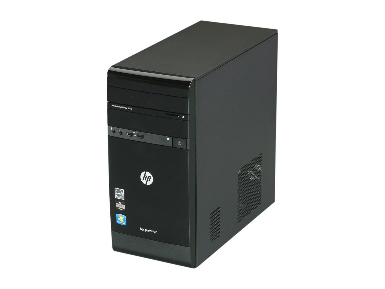 HP Desktop PC Pavilion p21110 (QW688AAABA) AMD E450 3GB DDR3 500GB
