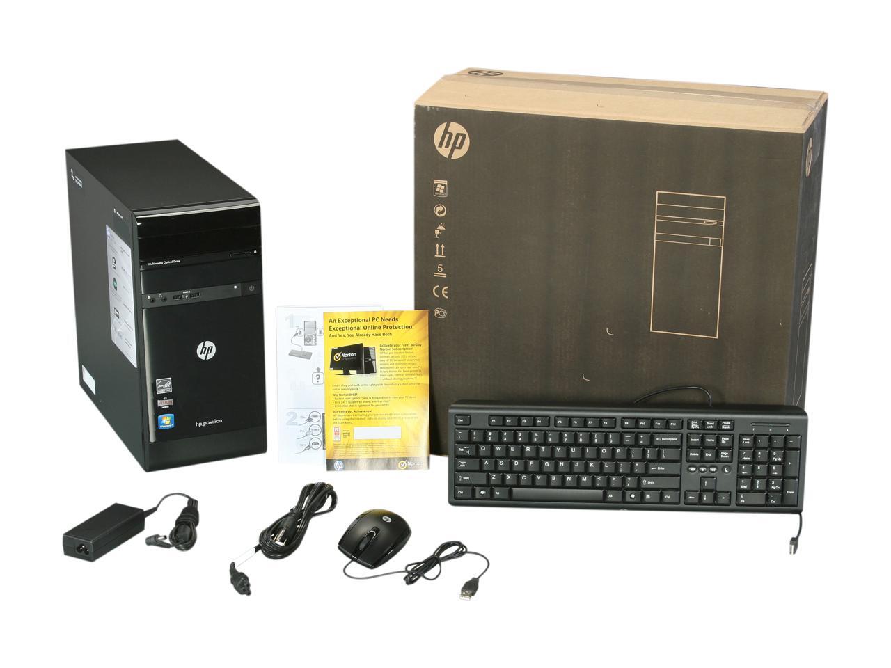HP Desktop PC Pavilion p21110 (QW688AAABA) AMD E450 3GB DDR3 500GB