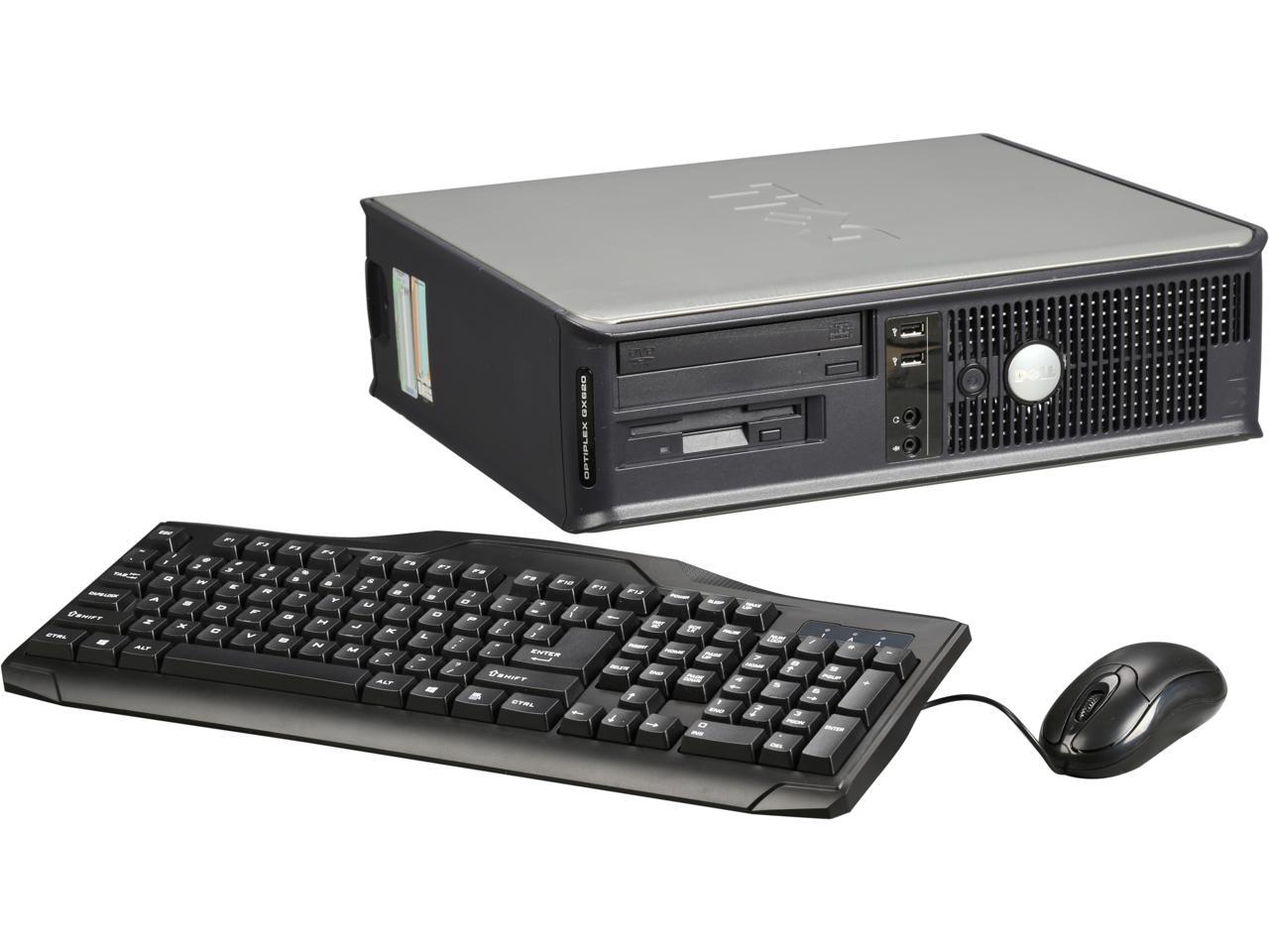 Refurbished Dell Optiplex GX620 Desktop PC with Dual Core Pentium D 3