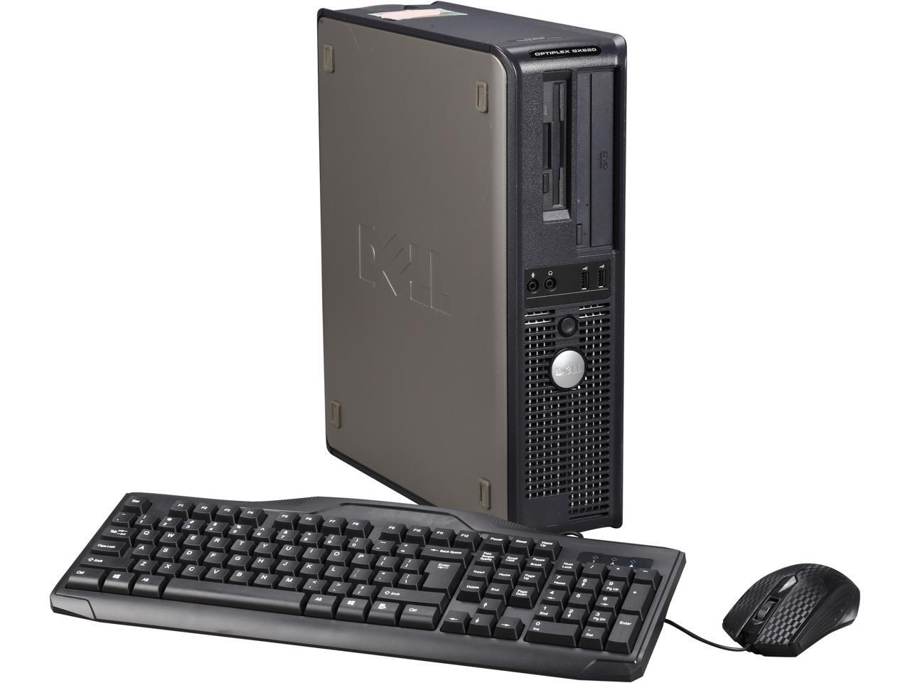 Refurbished DELL Desktop Computer OptiPlex GX620 Pentium D 3.4 GHz 2