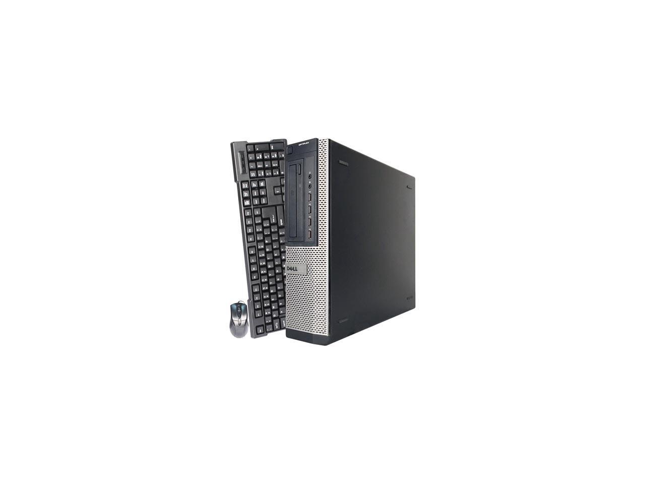 Refurbished: Dell OptiPlex 790 Intel i5-2400 (3.1 GHz) Desktop Computer, 8GB DDR3, 240GB SSD, Intel HD Graphics 2000