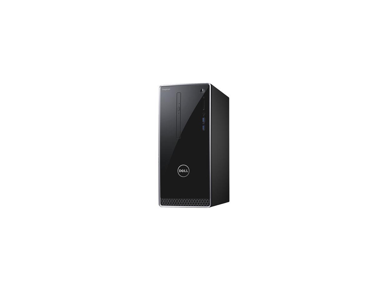 DELL Desktop Computer Inspiron 3668 i36683106BLK Intel Core i37100