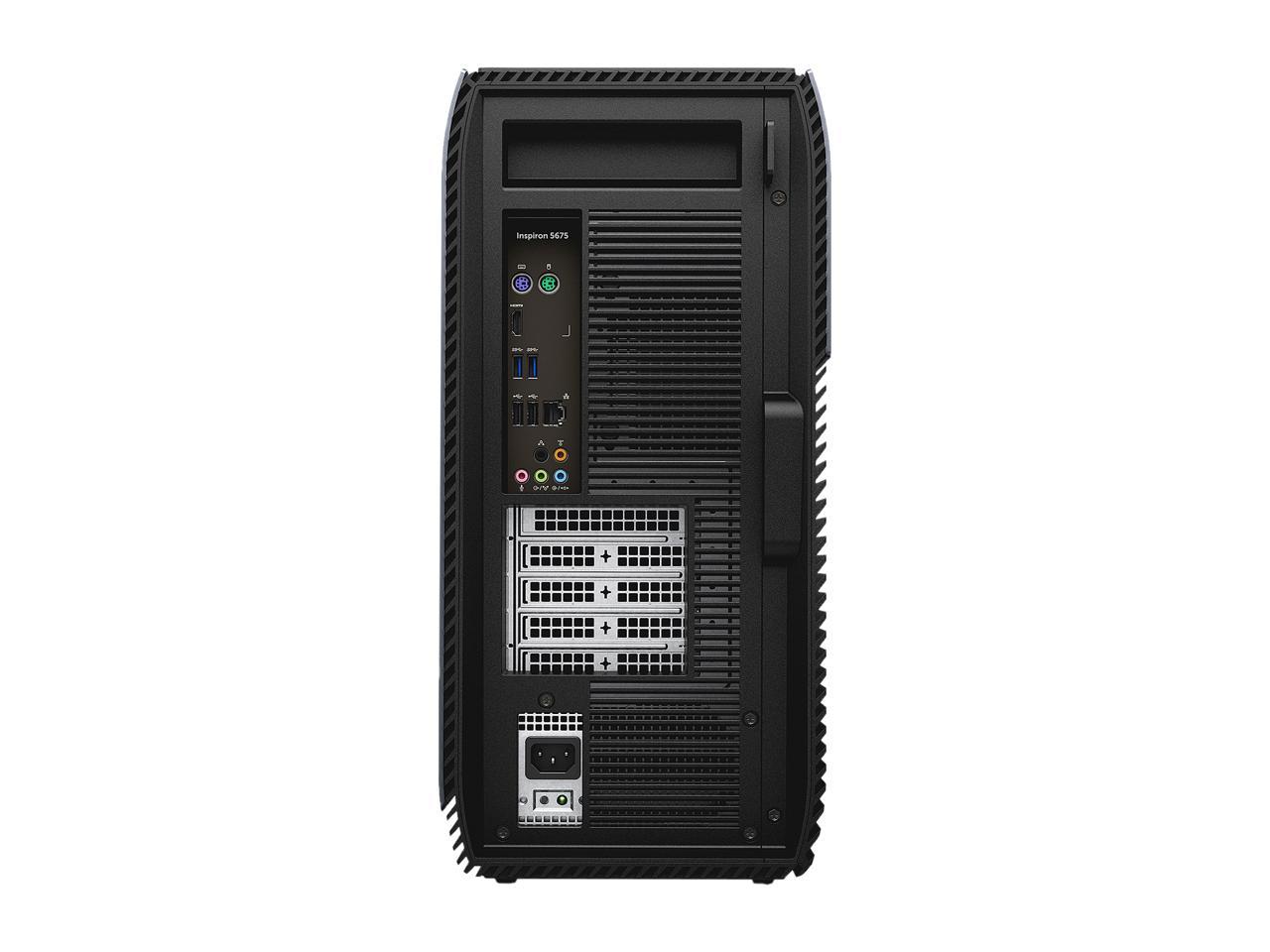 Dell Desktop Computer Inspiron 5675 I5675 A128blu Pus Ryzen 7 1700x 3