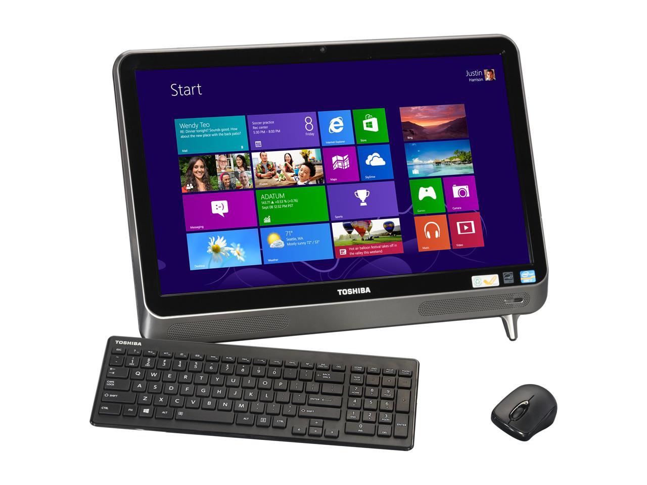 Toshiba All-in-One PC LX835-D3340 (PQQ18U-00R009) Intel Core i7-3630QM ...