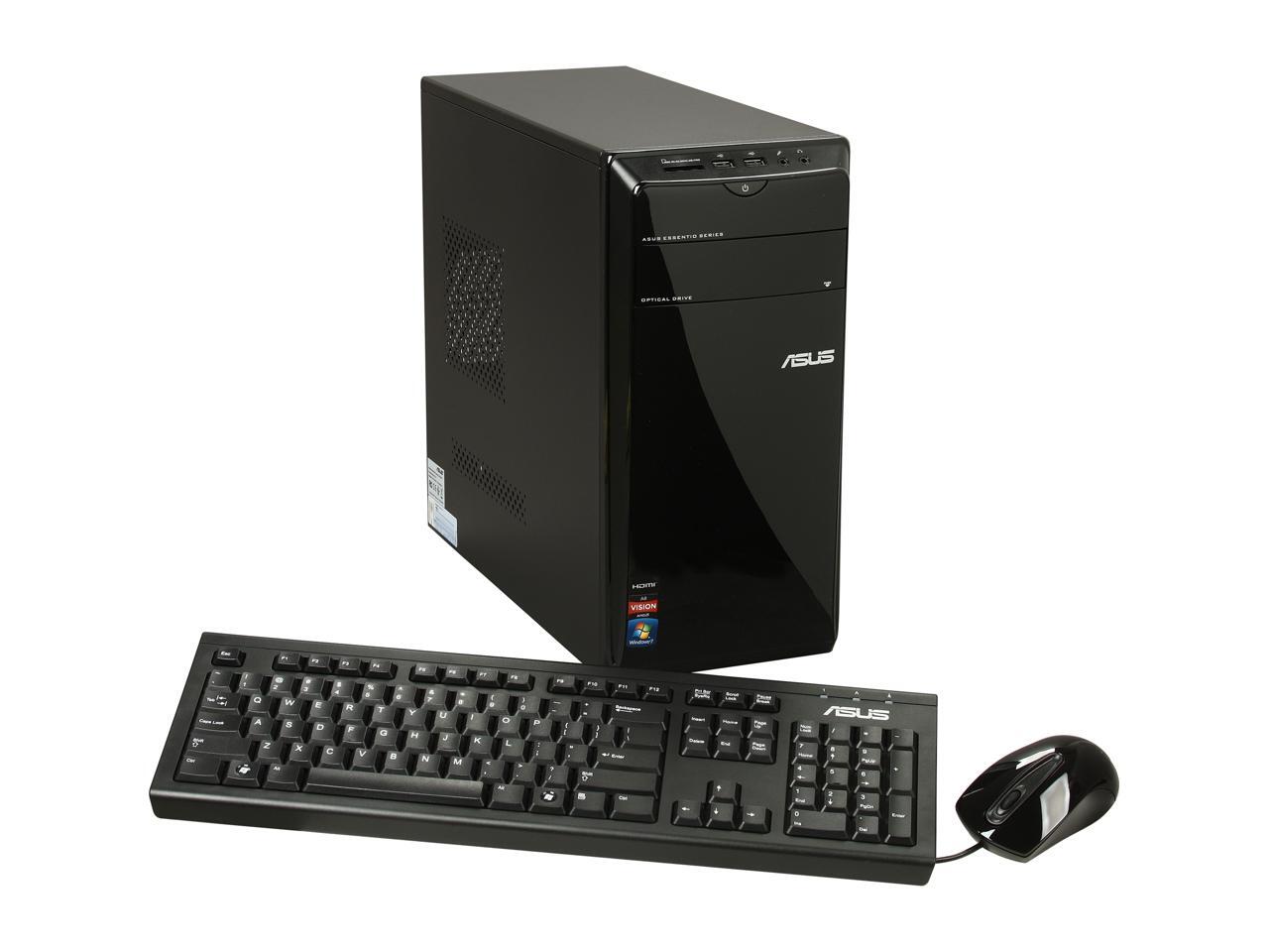 ASUS Desktop PC CM1740US2AH A8Series APU A83820 (2.50GHz) 6GB DDR3