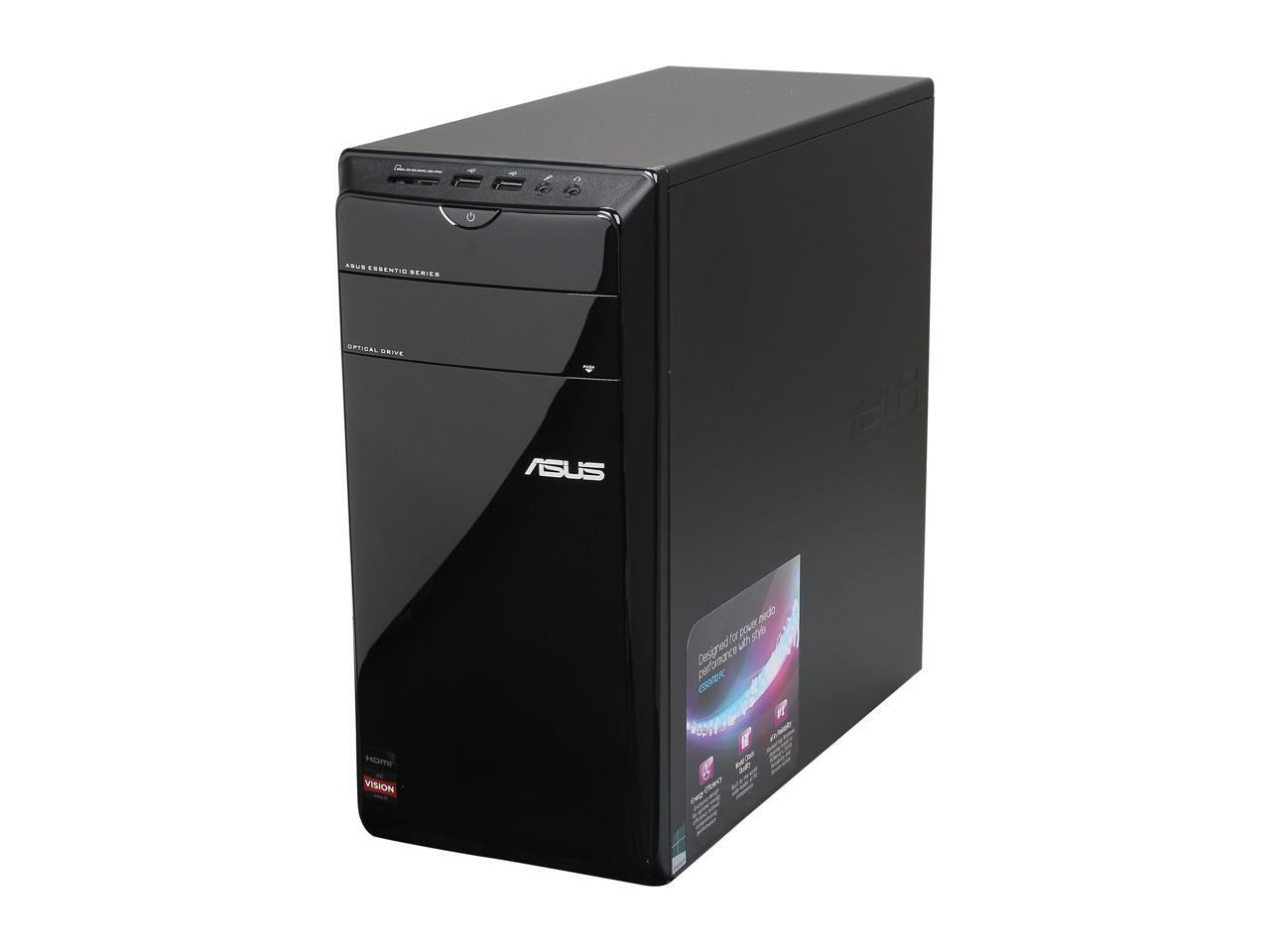ASUS Desktop PC CM1740US002S A6Series APU A63620 (2.20GHz) 6GB DDR3