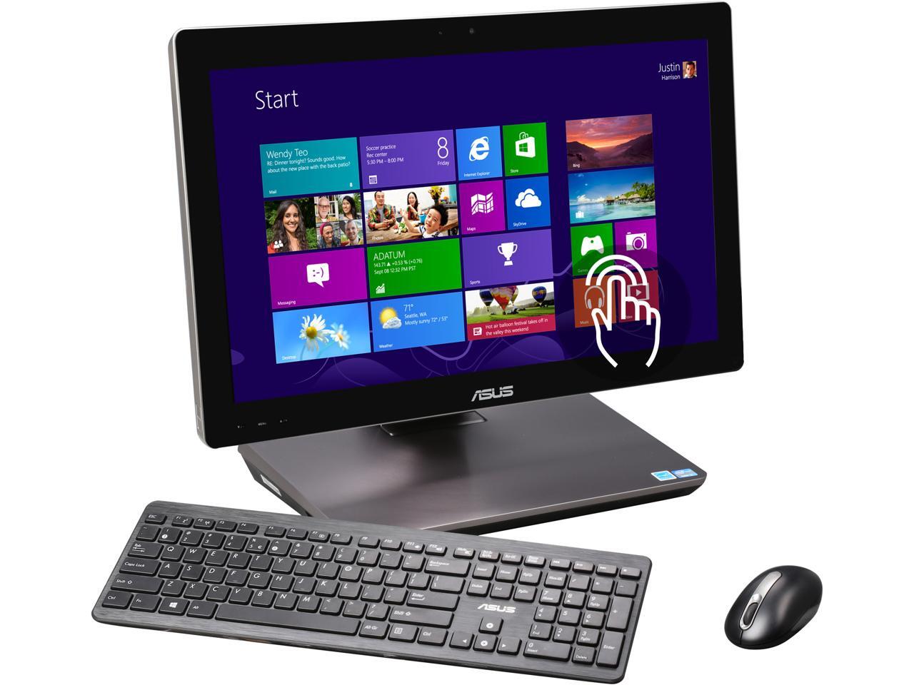 Refurbished: ASUS All-in-One PC ET2300IUTI-B022K Intel Core i3-3220 6GB ...