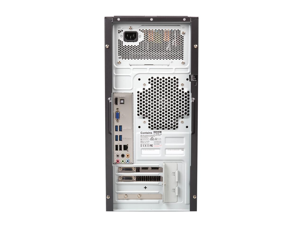 ASUS Desktop PC G10AJUS004S Intel Core i74790 16GB DDR3 2TB HDD 128