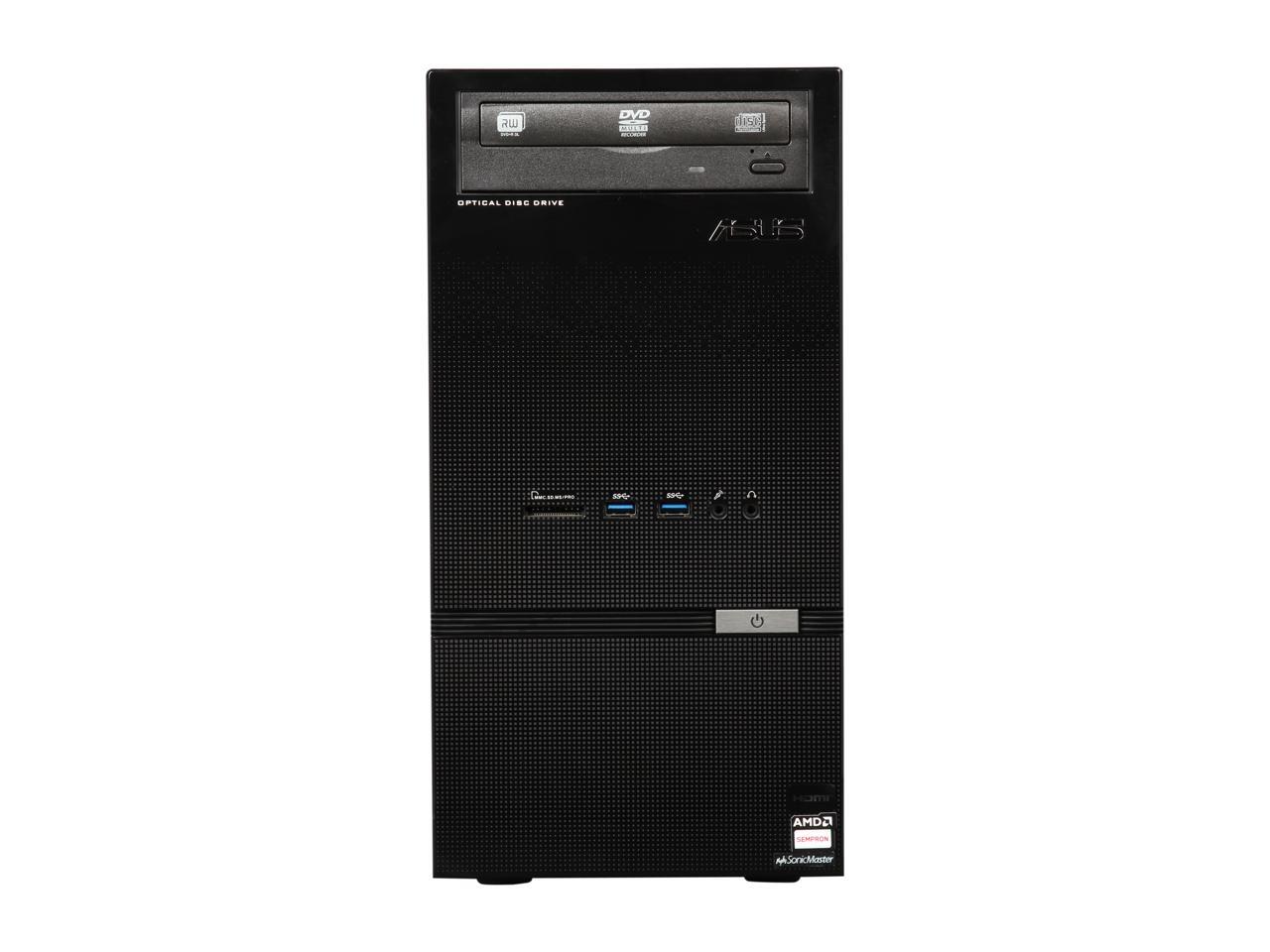 ASUS Desktop PC K30BDUS002S AMD Sempron 3850 4GB DDR3 500GB HDD