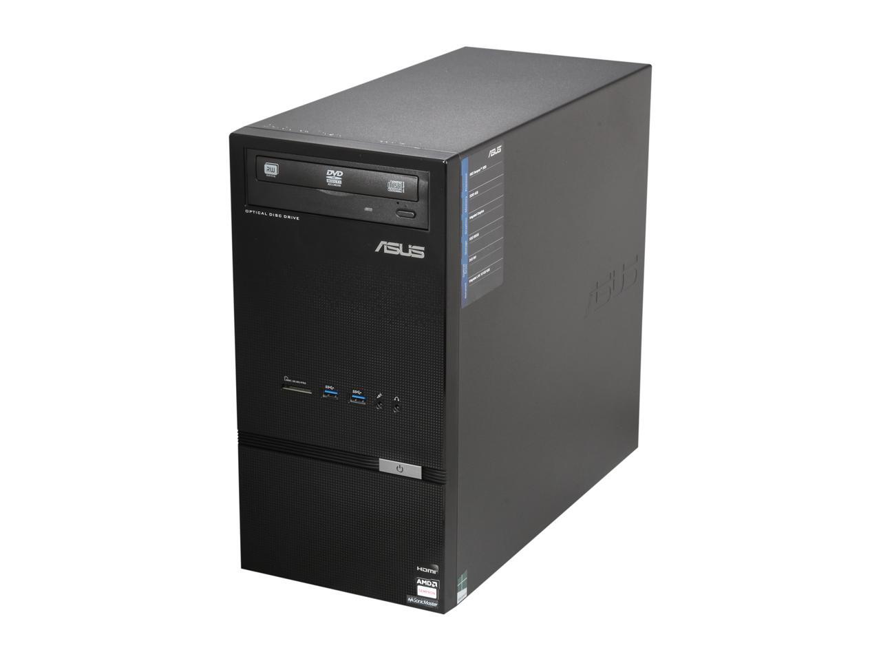 ASUS Desktop PC K30BDUS002S AMD Sempron 3850 4GB DDR3 500GB HDD