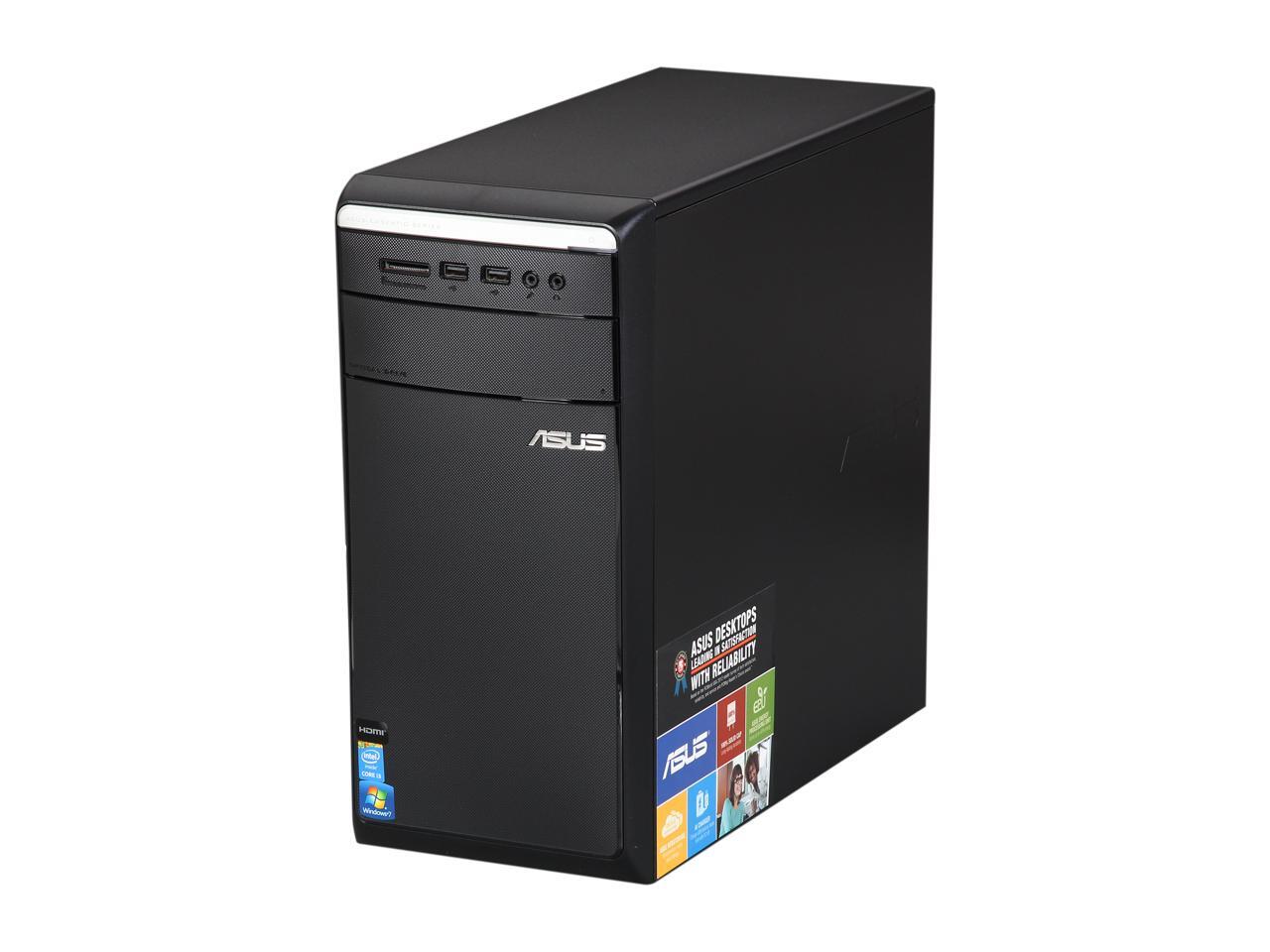 ASUS Desktop PC M11ADUS017O 4GB DDR3 1TB HDD Windows 7 Home Premium 64