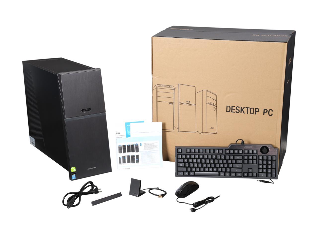 ASUS G10AJUS010S Desktop PC Intel Core i7 16GB DDR3 2TB HDD 128GB SSD