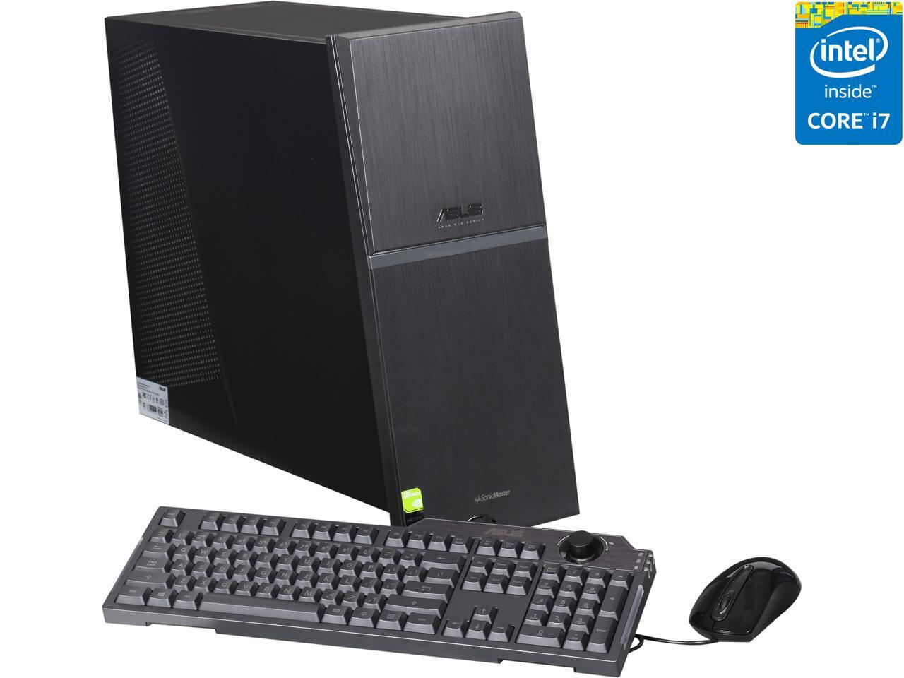 ASUS G10AJUS010S Desktop PC Intel Core i7 16GB DDR3 2TB HDD 128GB SSD