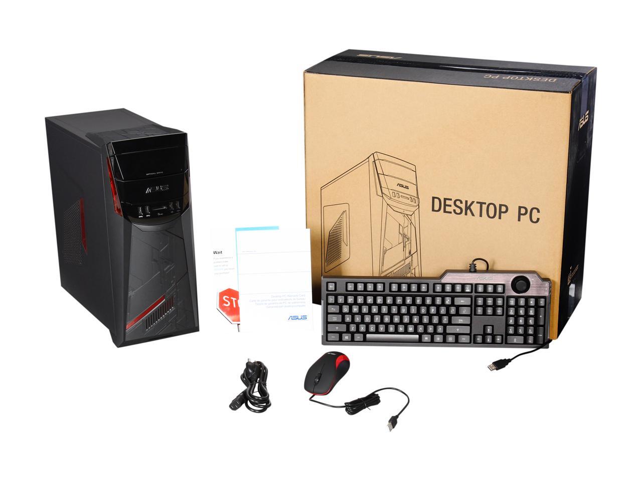 Open Box ASUS Desktop Computer G11 Series G11CDUS006T Intel Core i7