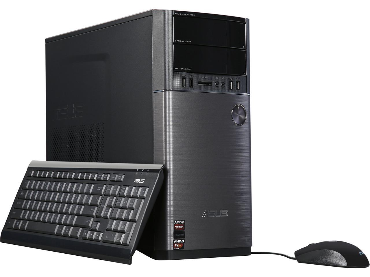 ASUS Desktop PC M52BCUS002T AMD FXSeries FX8300 12GB DDR3 2TB HDD