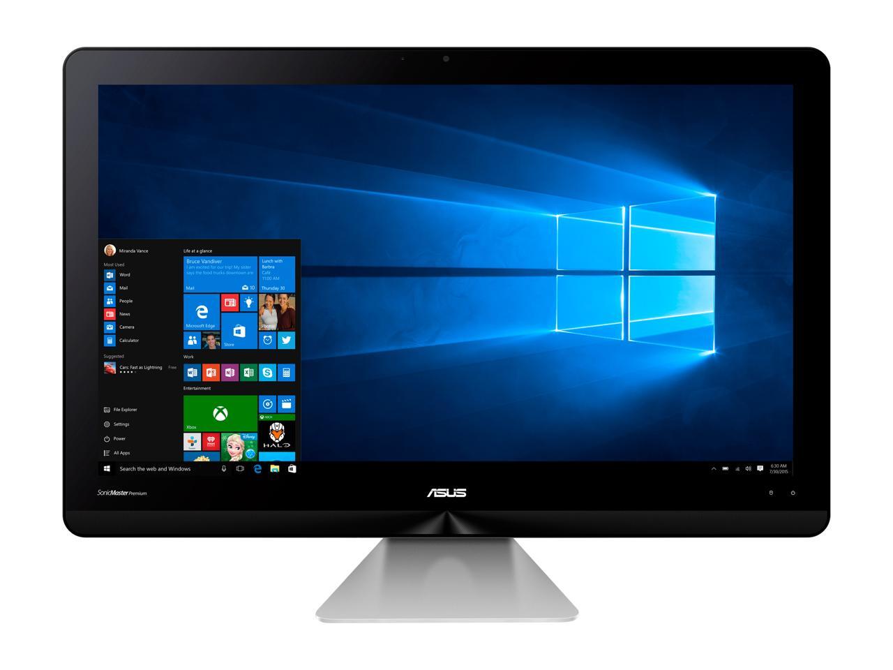 ASUS Zen AiO ZN241 AllinOne Desktop PC with 23.8" Full HD Touchscreen Display, Intel Core i5