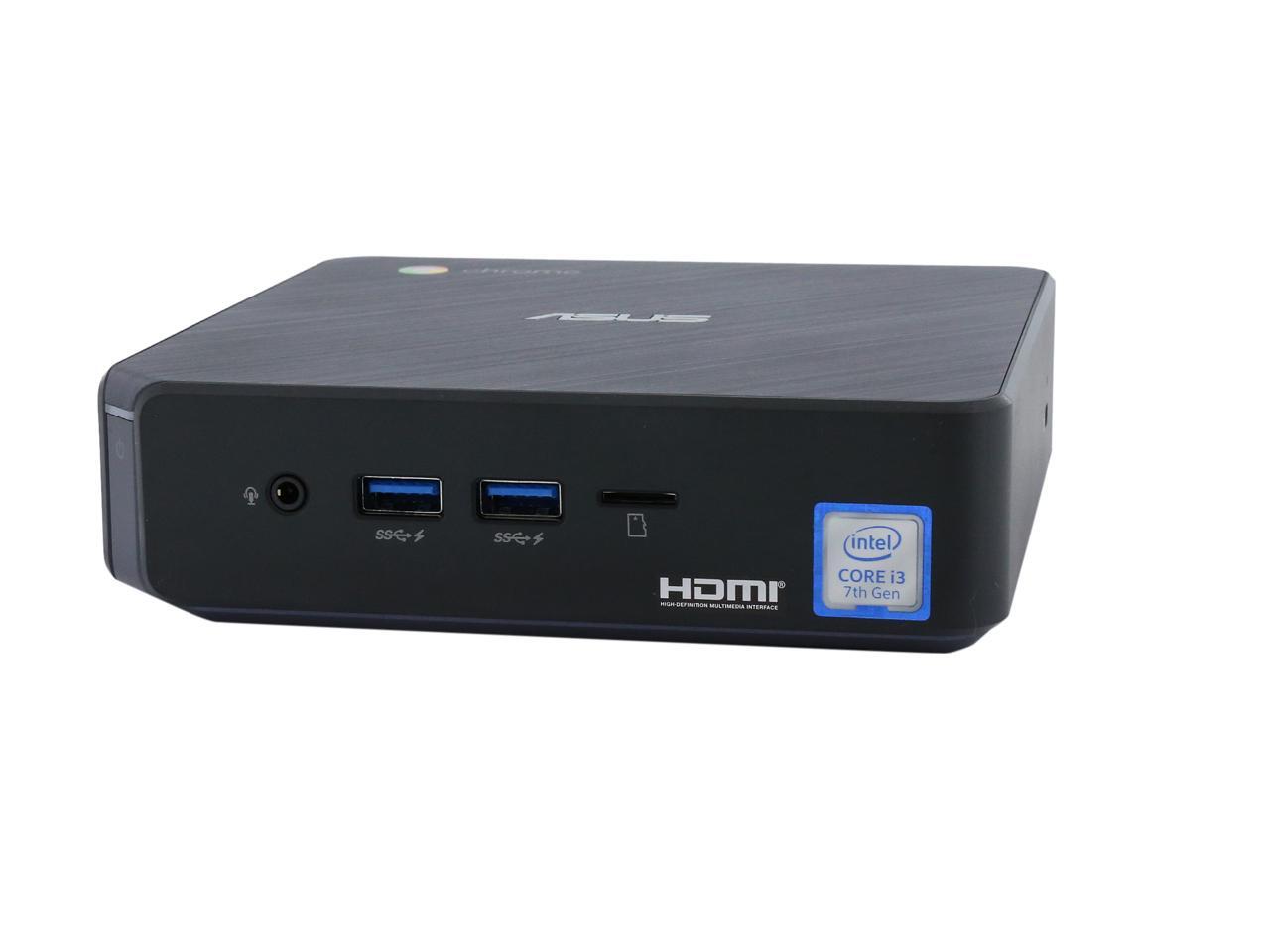 ASUS Desktop Computer CHROMEBOX 3-N019U Intel Core i3 7th Gen 7100U (2