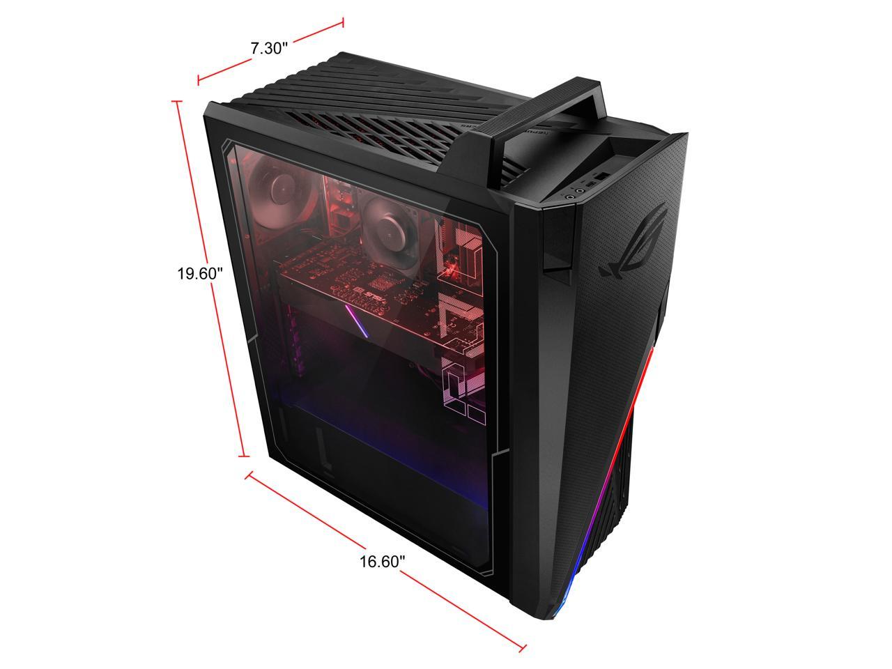 Asus Gaming Desktop Rog Strix Ga15dh Es557 Windows 10 Home Neweggca 3964