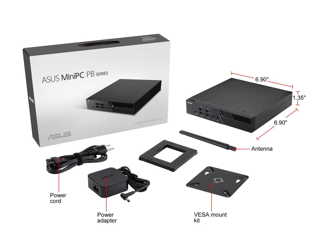 ASUS PB50 Mini PC AMD Ryzen 53550H 8 GB DDR4 256 GB SSD AMD