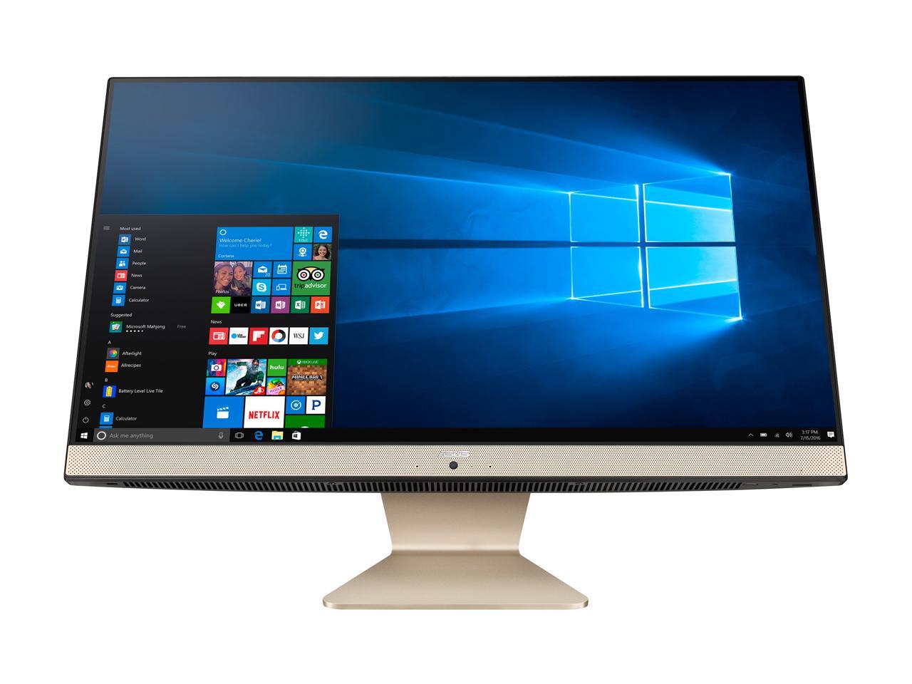 ASUS AiO AllinOne Desktop PC, 23.8" FHD Antiglare Display, AMD Ryzen
