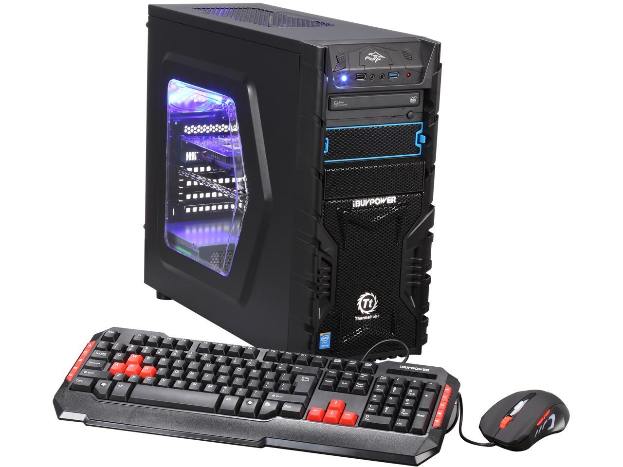 iBUYPOWER Desktop PC VERSA SERIES NE739OC Intel Pentium G3258 8GB DDR3 ...