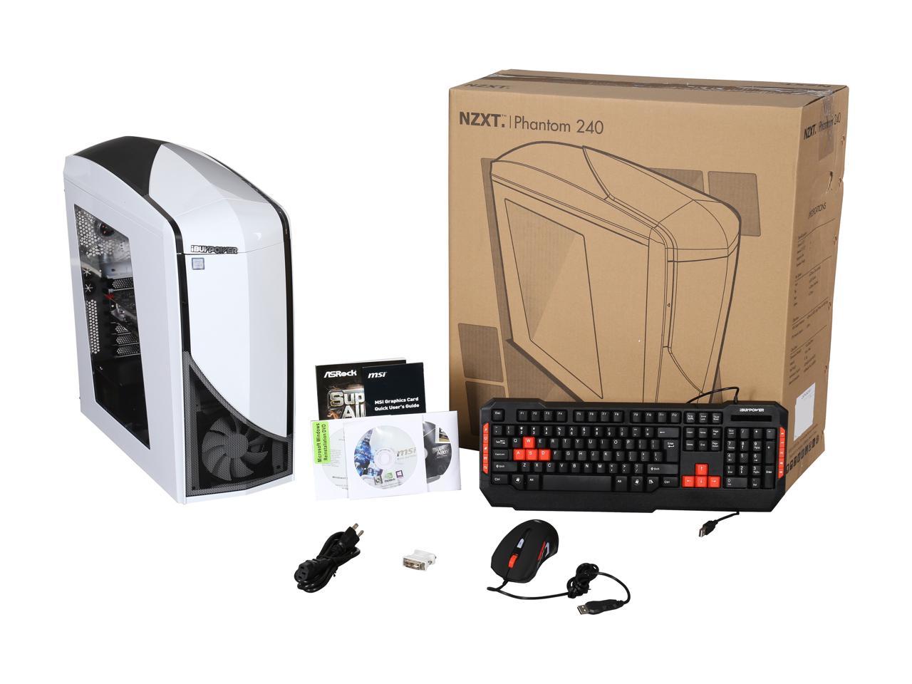 iBUYPOWER Desktop Computer Phantom Series NE722D3-SL Intel Core i5 ...