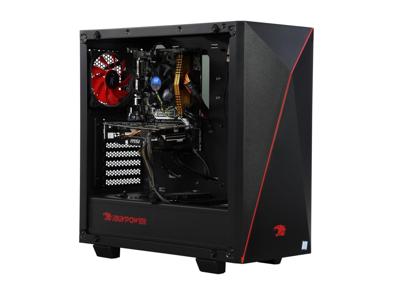 iBUYPOWER Desktop PC Chimera NE009i Intel Core i7 7th Gen 7700 (3.60GHz ...