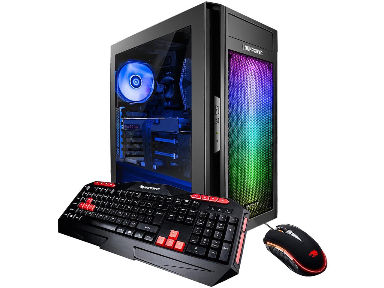 IBUYPOWER Desktop Computer AlphaBR16R56 Ryzen 5 1600 3 20 GHz 8 GB Ibuypower desktop computer alphabr16r56 ryzen 5 1600 3 20 ghz 8 gb