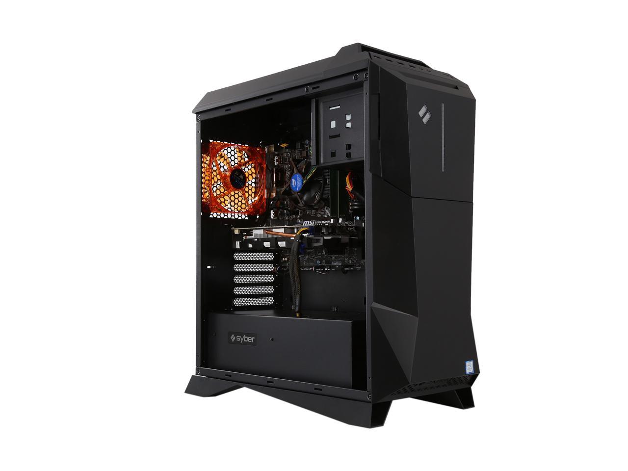 Cyberpowerpc Desktop Computer Syber M Vr350 Intel Core I7 6th Gen 6700k 