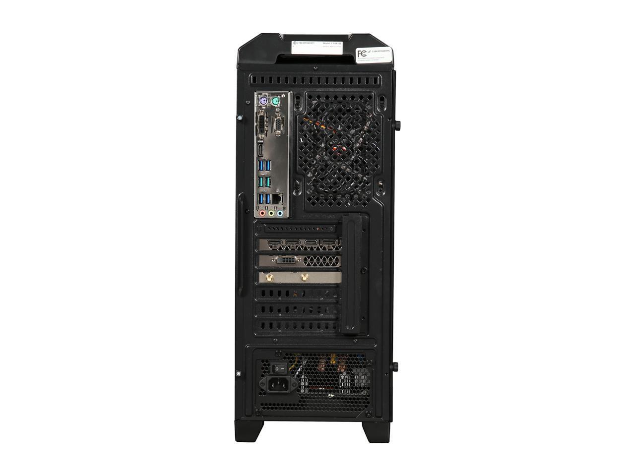 CyberpowerPC Desktop Computer Gamer Master 2024 Ryzen 7 1700 (3.00 GHz