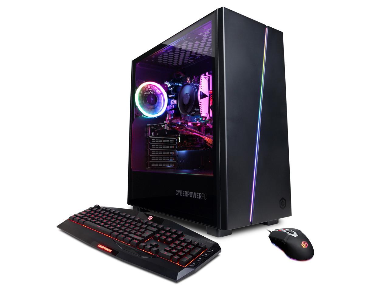 CyberpowerPC Gaming Desktop Gamer Force ET7212 AMD Ryzen 7 3700X 16GB ...