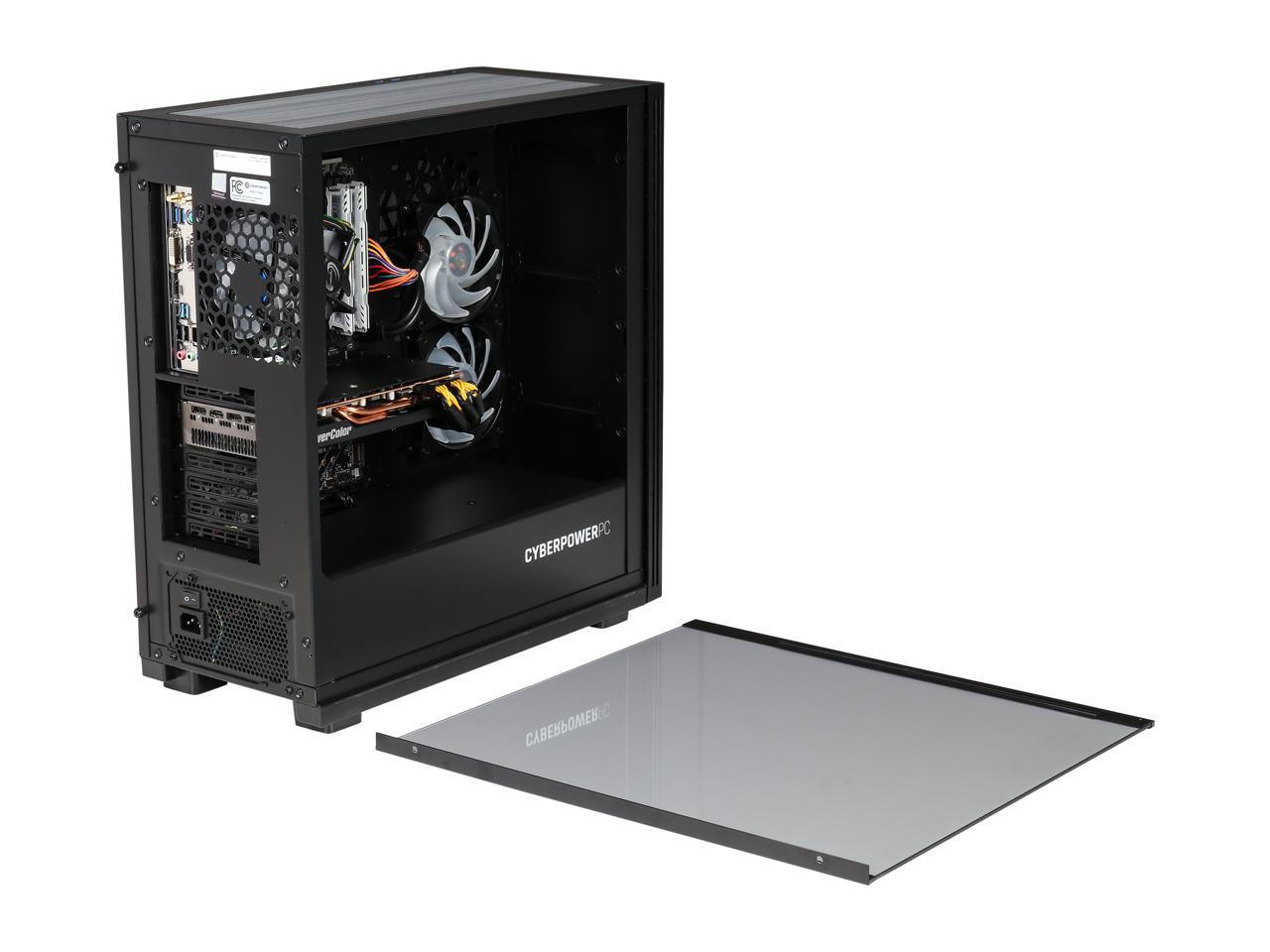 CyberpowerPC - Gaming Desktop PC - Intel Core i5-9600K (3.70 GHz) AMD