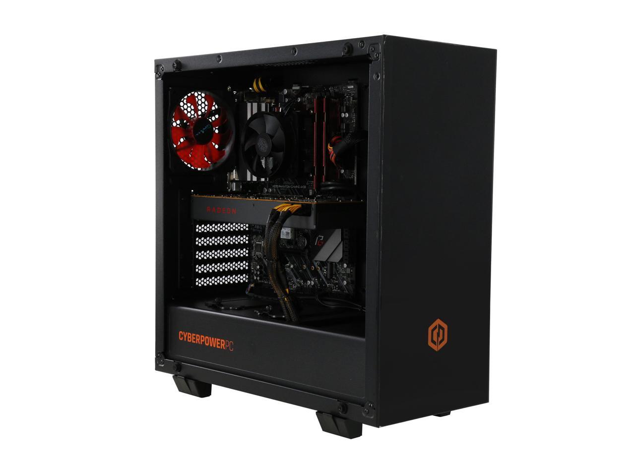 CyberpowerPC Gaming Desktop PC AMD Ryzen 5 3600 (3.60 GHz) AMD