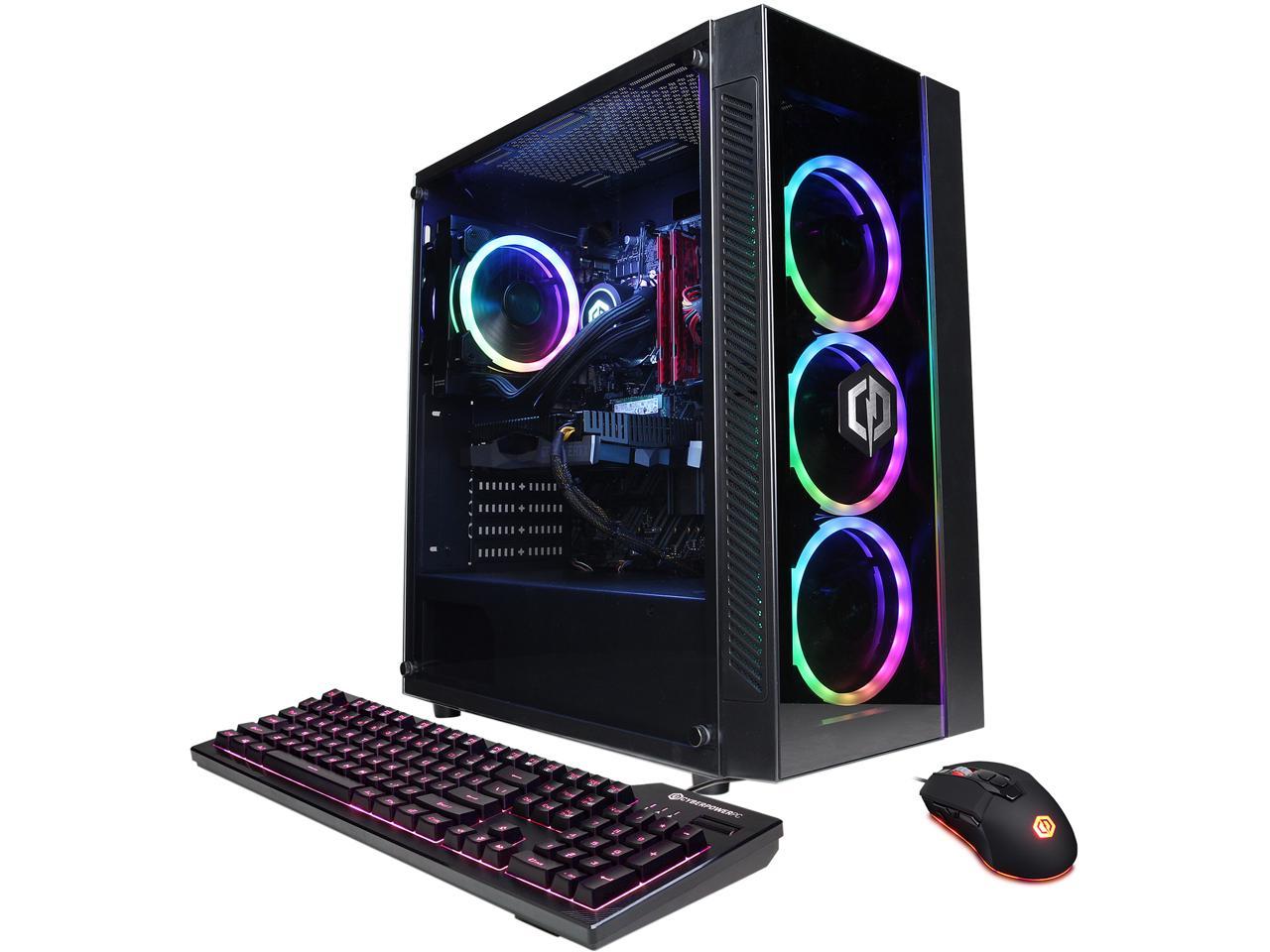 CyberpowerPC Gaming Desktop Gamer Supreme SLC10200CPGV6 Intel Core i9 ...