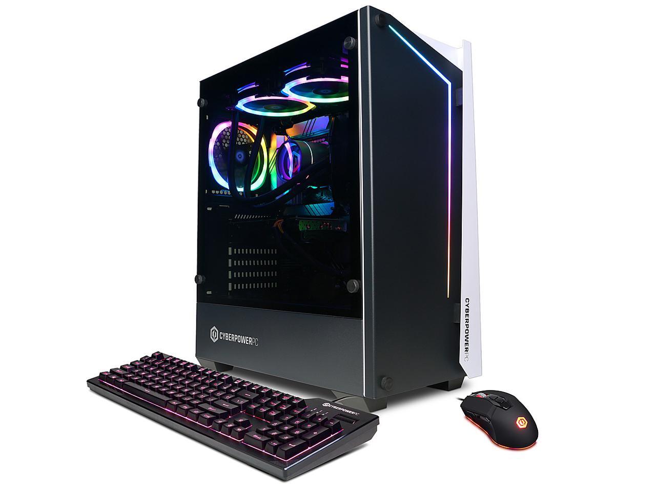 CyberpowerPC Gaming Desktop Gamer Supreme Intel Core i713700KF 16GB