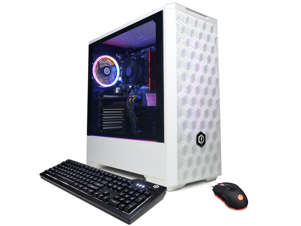 CyberpowerPC Gaming Desktop Gamer Master GM60710 AMD Ryzen 5 7600 16GB ...