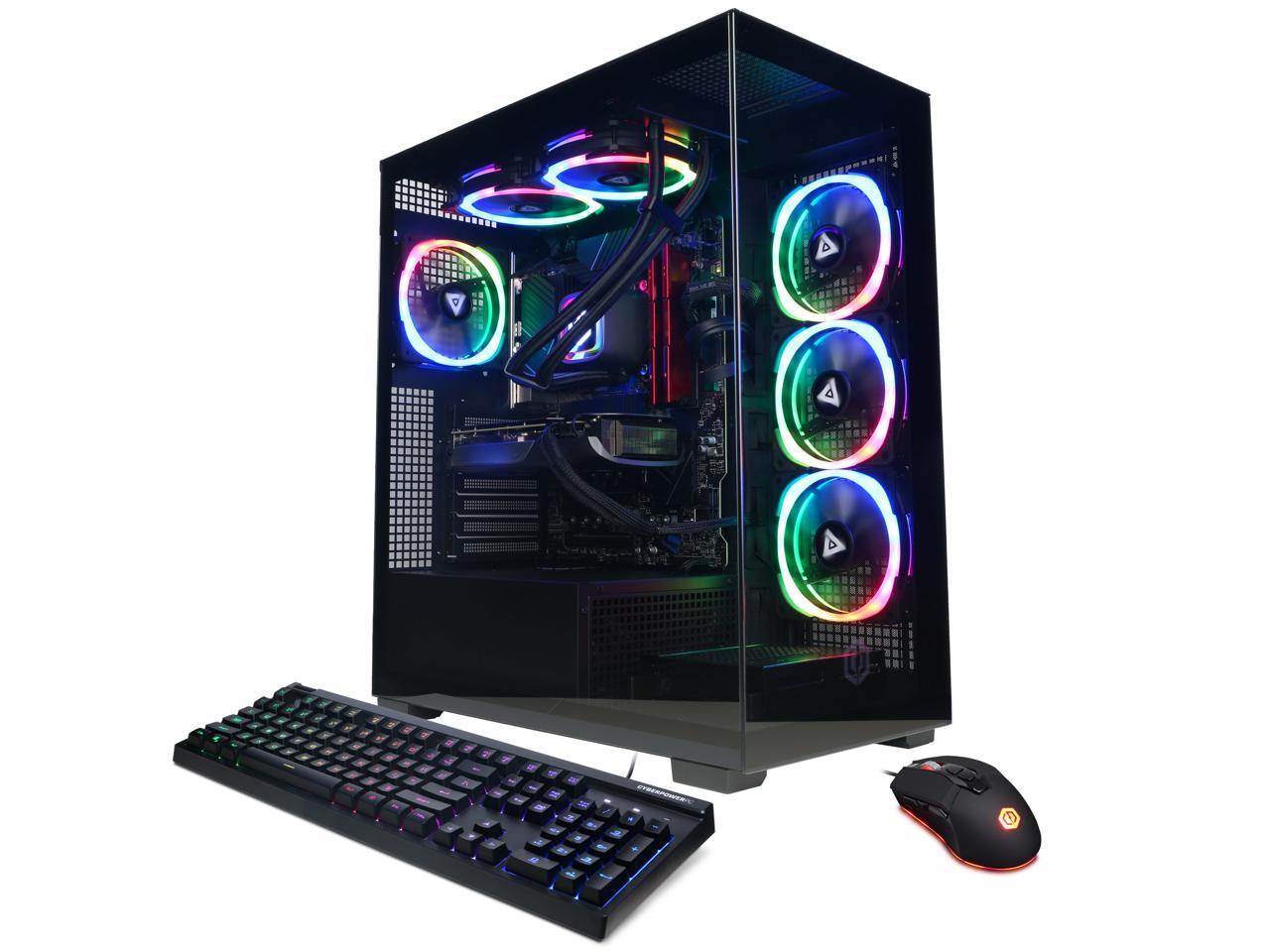 CyberpowerPC Gaming Desktop Gamer Supreme SLCAI6400CPG AMD Ryzen 7 ...